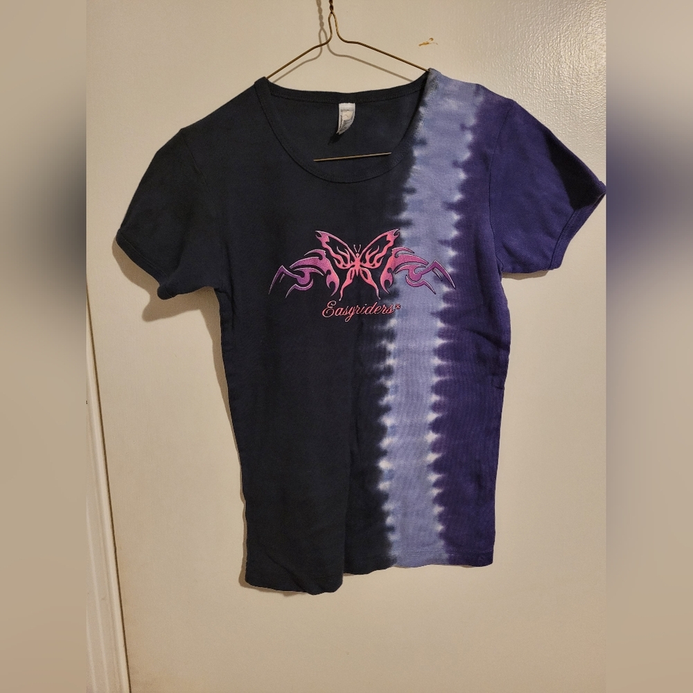 Women's medium crop top easy rider's shirt